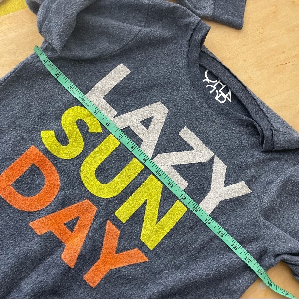 Chaser Lazy Sunday Crewneck Sweatshirt Womens S - Picture 5 of 7